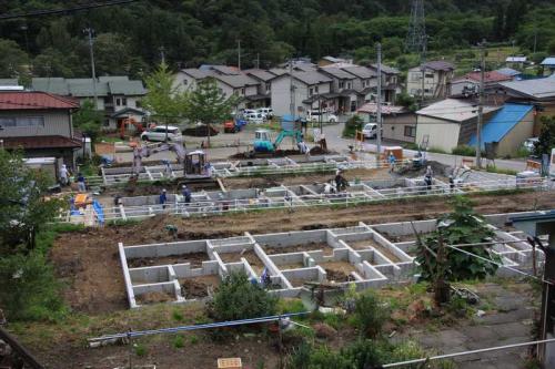 工事現場の様子