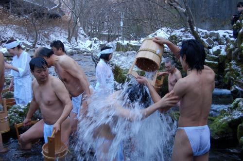 清水川水かぶり