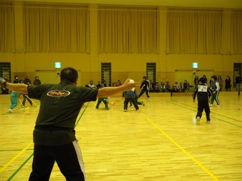 審判も頑張っています
