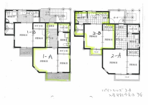パインヒルズ間取り図
